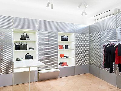 北京冲孔铝板Paco Rabanne’s new Paris Store